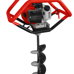 Ahoyadora a gasolina 52cc 2 tiempos – 3 brocas incluidas (100 / 150 / 200 mm)