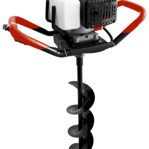 Ahoyadora a gasolina 52cc 2 tiempos – 3 brocas incluidas (100 / 150 / 200 mm)