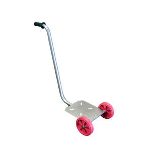 Carretilla de transporte para bombas de trasvase con 2 ruedas