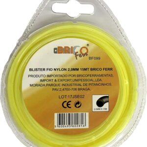 Hilo de nylon redondo 1,3 mm 15 m