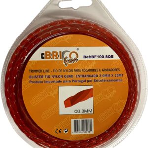 Hilo de nylon cuadrado trenzado 3 mm 15 m