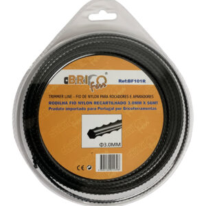 Hilo de nylon estriado 3 mm 168 m