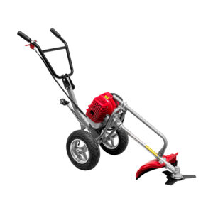 Desbrozadora a gasolina con ruedas 52cc 2 HP