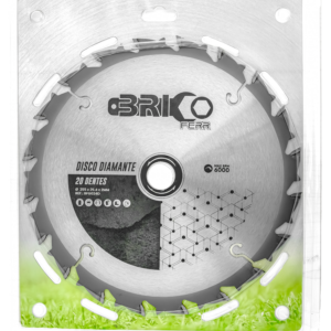 Disco de desbrozadora diamantado de 20 dientes