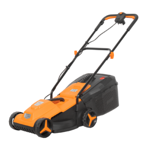 Cortacésped Eléctrico - 1000W, ancho de corte 32cm y altura ajustable