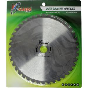 Disco de desbrozadora diamantado de 40 dientes