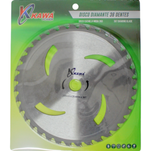 Disco de desbrozadora diamantado de 36 dientes