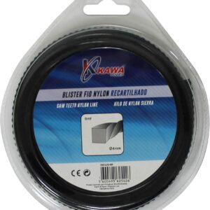 Hilo de nylon helicoidal 4 mm 9 m