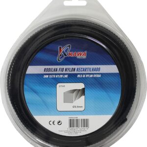 Hilo de nylon trenzado 3,5 mm 27 m