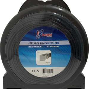 Hilo de nylon trenzado 3 mm 56 m