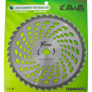 Disco de desbrozadora diamantado de 40 dientes