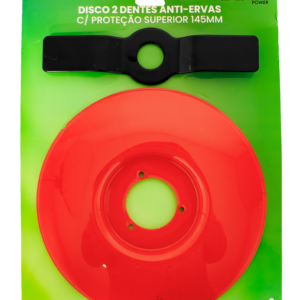 Disco de desbrozadora anti-hierbas de 2 dientes 200 mm