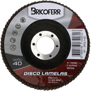 Disco de láminas Ø115mm grano 40 – pack de 10 unidades