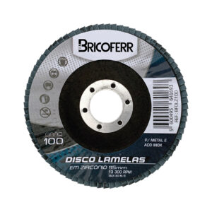 Disco de láminas Ø115mm grano 100 – pack de 10 unidades