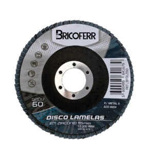 Disco de láminas Ø115mm grano 60 – pack de 10 unidades