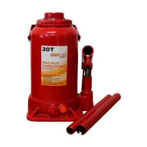 Gato hidráulico tipo botella 20T – altura ajustable de 244 a 447 mm