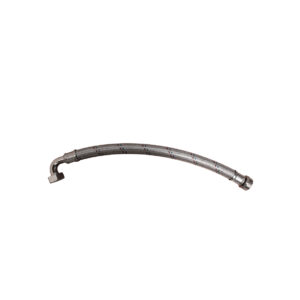 Latiguillo acero inoxidable 50 cm con conexiones - macho y hembra 1"x 1"gas