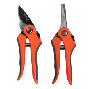 Kit de 2 tijeras para vendimia/forestales y corte de 20 cm.