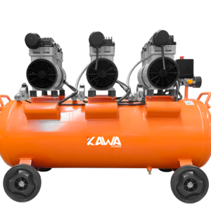 Compresor silencioso de 90 L con motor eléctrico de 1650 W