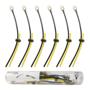 Tubo de gasolina con filtro de metal - 6 unidades