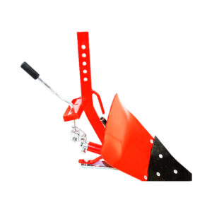 Arado de vertedera liso desplazable para motoazada