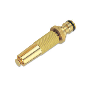 Boquilla de riego regulable de latón