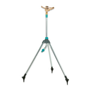 Aspersor de impacto metálico 3/4" con trípode