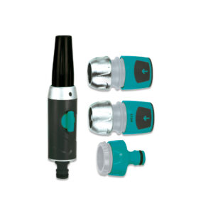 Kit de accesorios de riego de metal