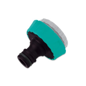 Adaptador de grifo de plástico 1″ con reducción a 3/4″