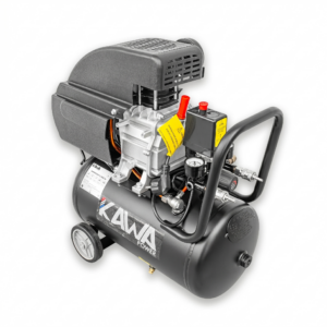 Compresor de aire con aceite - 2 HP, 24 L, 130 L/min, 8 bar