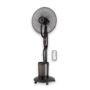 Ventilador Nebulizador brivolt. BVVN10 — 100W, 3 Velocidades, 4 Modos, Mando a Distancia, Termómetro, Ø45cm